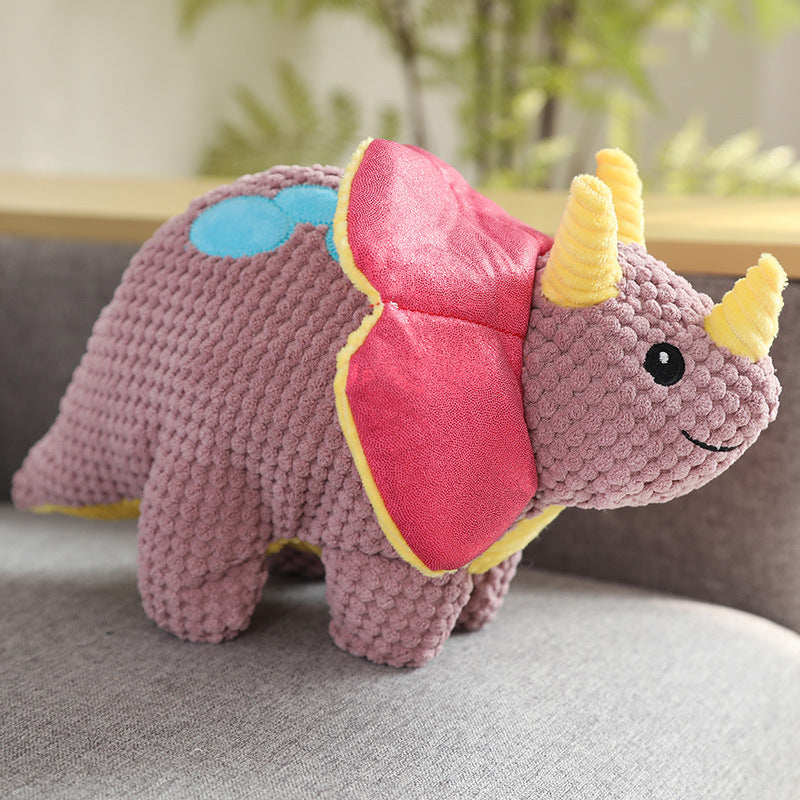 KFX-8993597 Plush Pet Toy Collection - Molar Sounding Dolls in Various Animal Designs 30-35cm