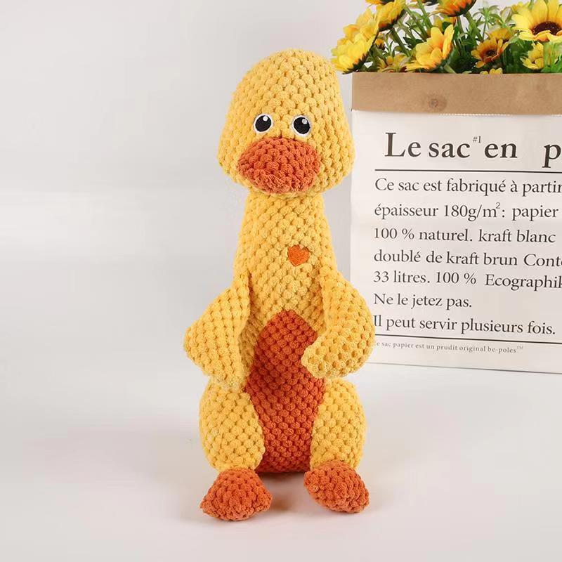 KFX-8993597 Plush Pet Toy Collection - Molar Sounding Dolls in Various Animal Designs 30-35cm