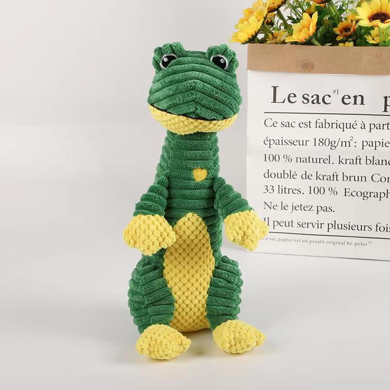 KFX-8993597 Plush Pet Toy Collection - Molar Sounding Dolls in Various Animal Designs 30-35cm