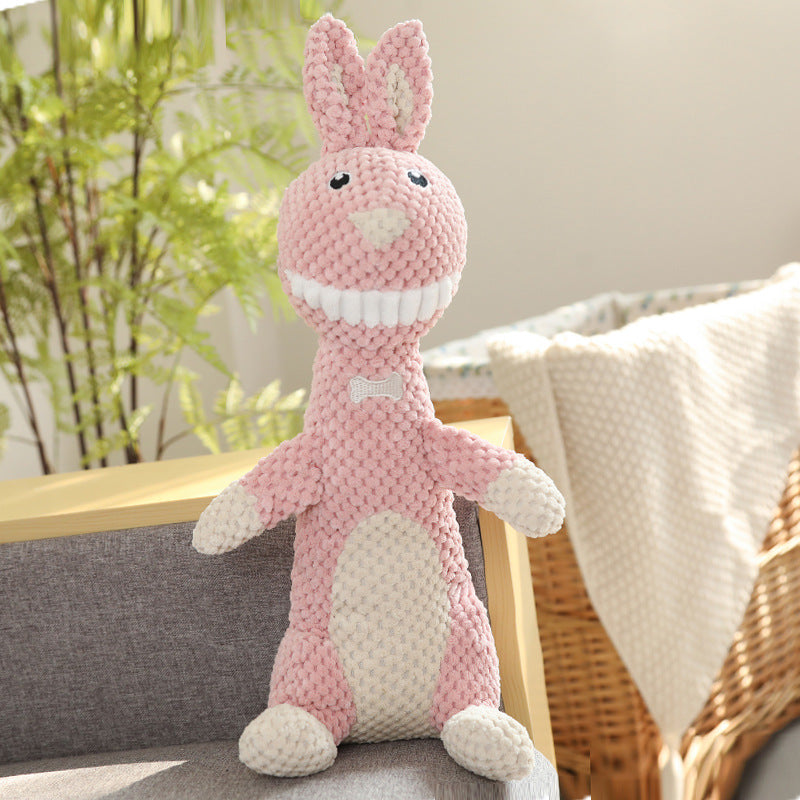 KFX-8993597 Plush Pet Toy Collection - Molar Sounding Dolls in Various Animal Designs 30-35cm