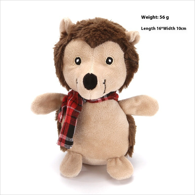 KFX-8994621 Christmas-Themed Tear-Resistant Plush Pet Toy for Cats and Dogs