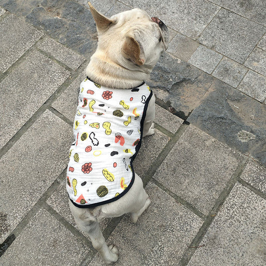 KFX-8995517 Cotton Mesh Pet Dog Vest in Various Colors and Sizes