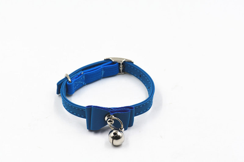 KFX-8996925 Cute Bow Tie Bell Collar for Small Dogs