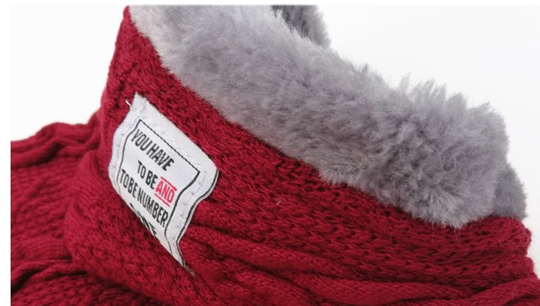 KFX-8998717 Soft and Comfortable Knitted Dog Sweater in Blue and Wine Red, Available in Multiple Sizes