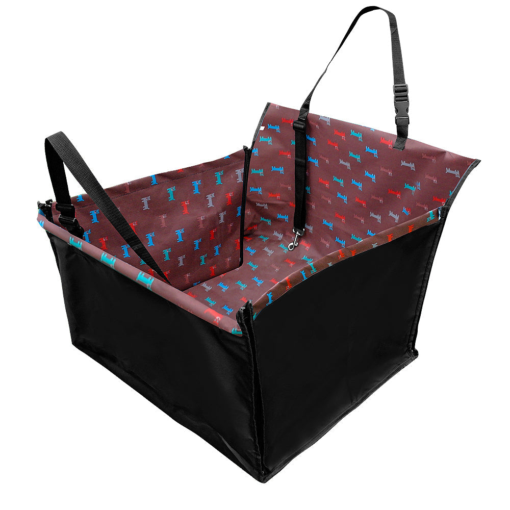 KFX-9002557 Waterproof Pet Car Mat with Easy Clean Zipper Design - 53cm x 60cm x 35cm