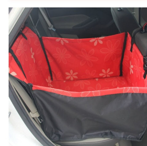 KFX-9002557 Waterproof Pet Car Mat with Easy Clean Zipper Design - 53cm x 60cm x 35cm