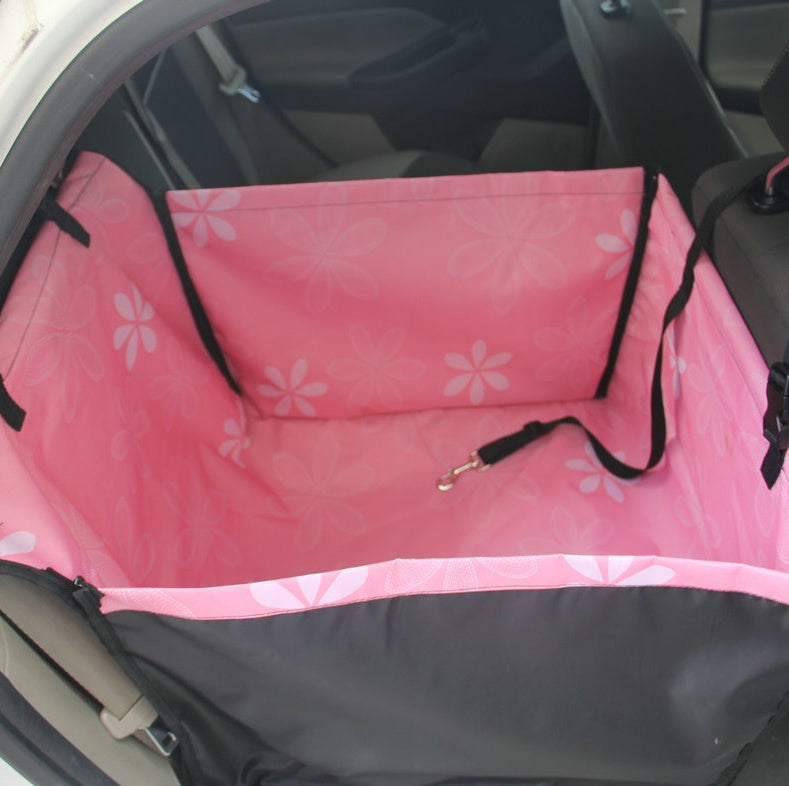 KFX-9002557 Waterproof Pet Car Mat with Easy Clean Zipper Design - 53cm x 60cm x 35cm