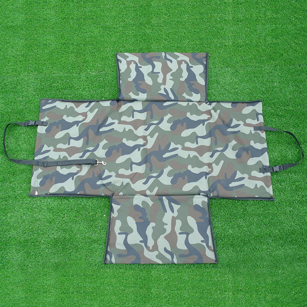 KFX-9002557 Waterproof Pet Car Mat with Easy Clean Zipper Design - 53cm x 60cm x 35cm