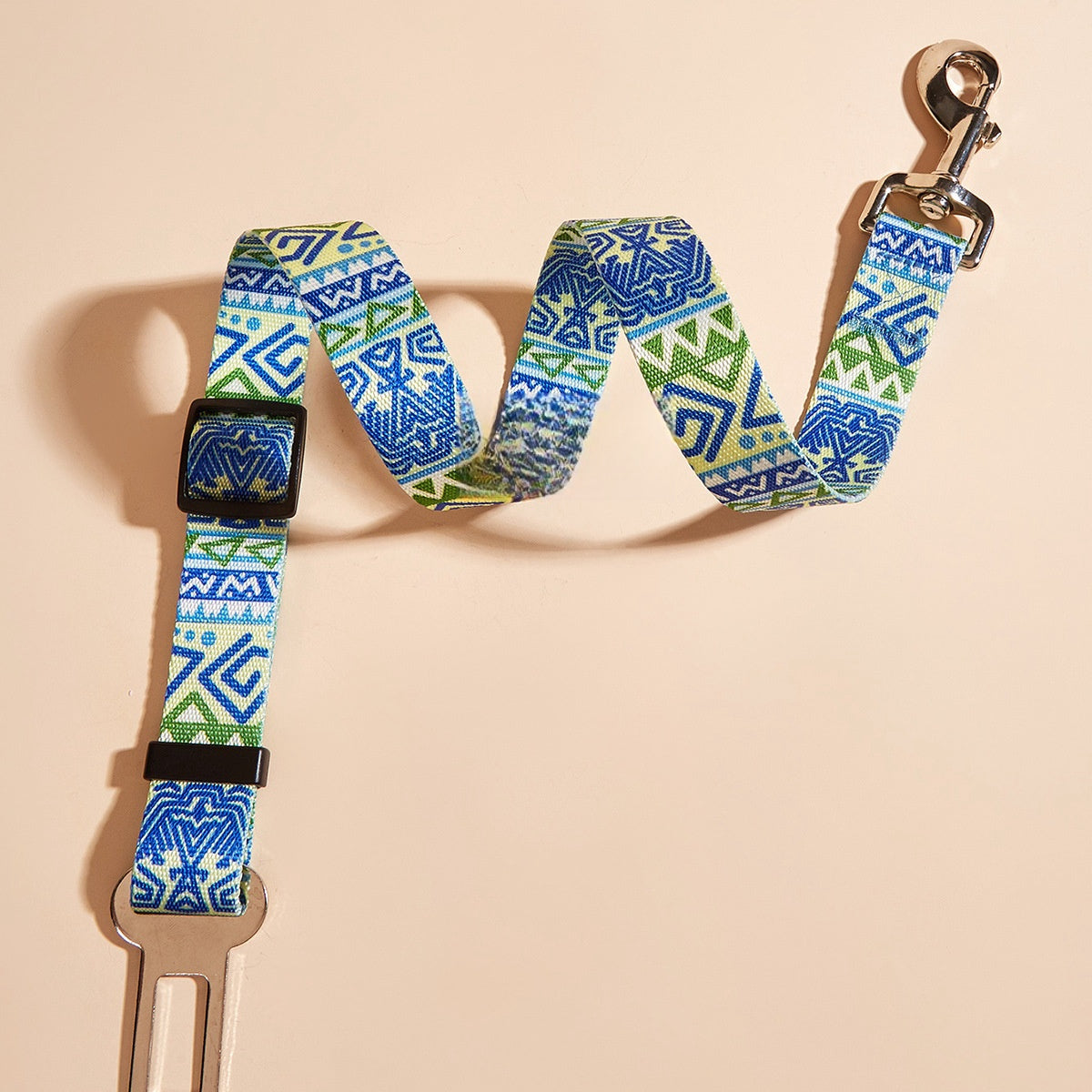 KFX-9006269 Nylon Pet Car Seat Belt with Hand Holding Rope for Dogs - Various Colors Available