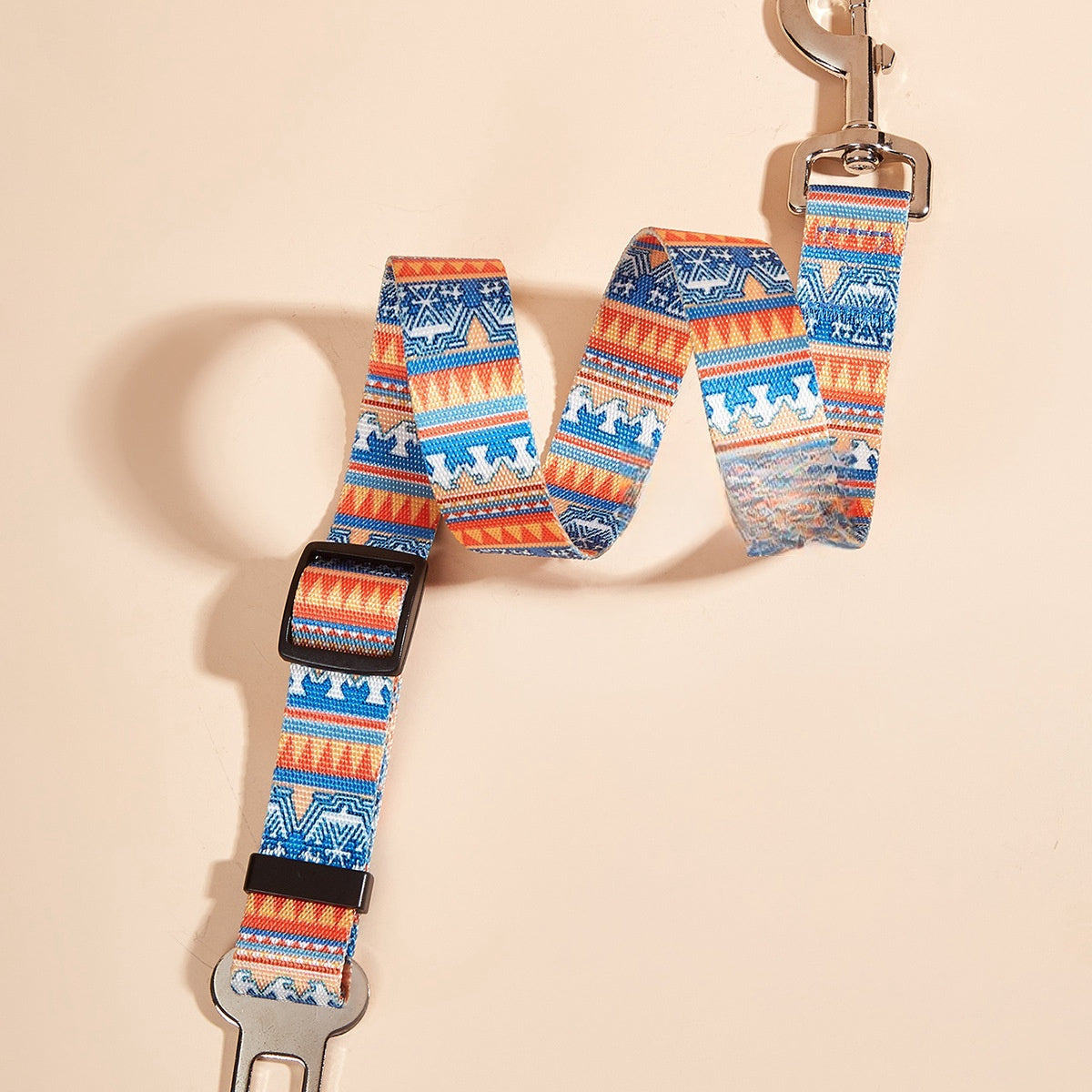 KFX-9006269 Nylon Pet Car Seat Belt with Hand Holding Rope for Dogs - Various Colors Available