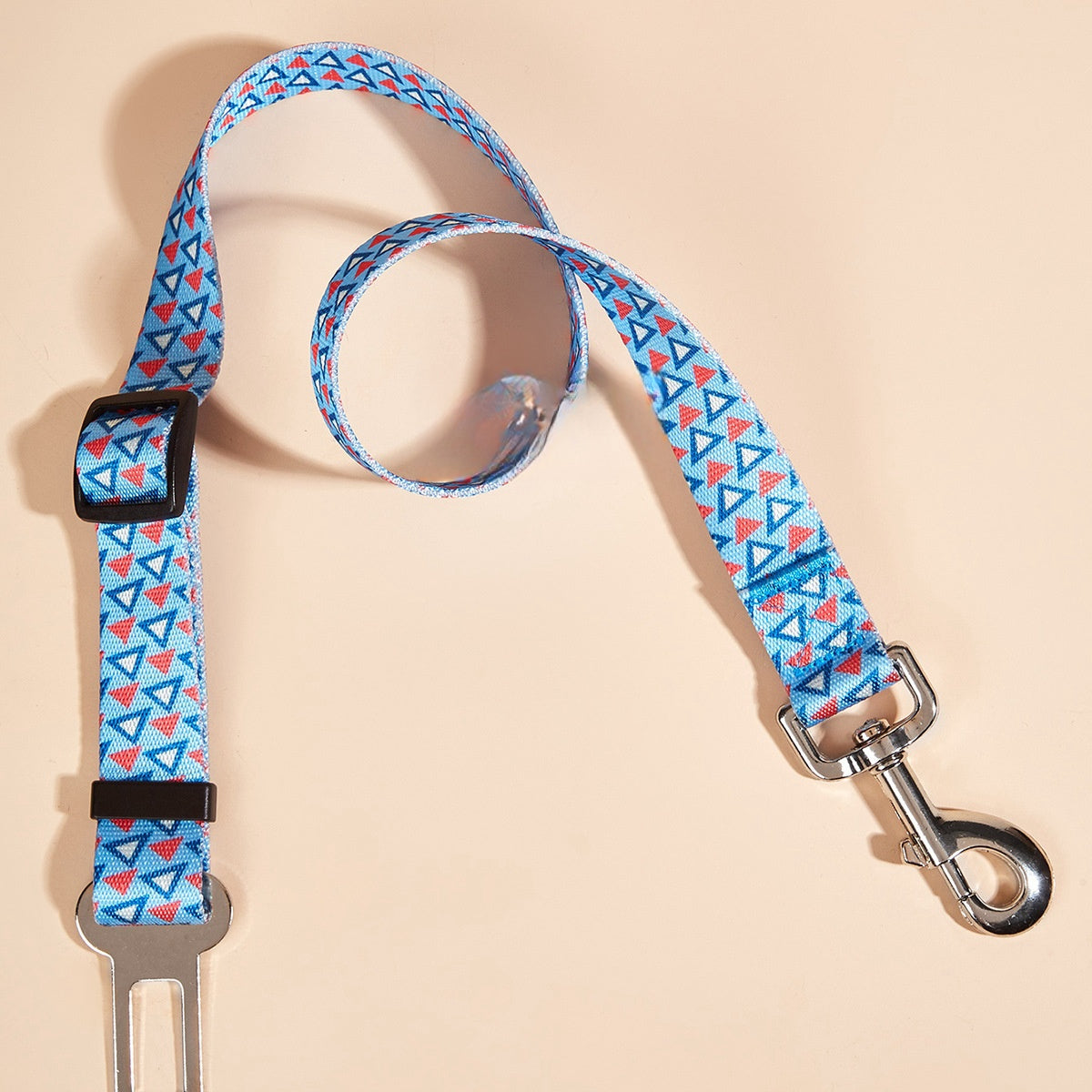 KFX-9006269 Nylon Pet Car Seat Belt with Hand Holding Rope for Dogs - Various Colors Available