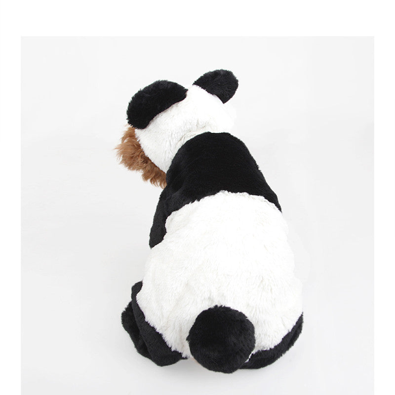 KFX-9008829 Cozy Winter Panda-Inspired Clothes for Dogs - Sizes M, L, XL