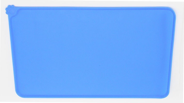 KFX-9012413 Non-Slip Silicone Pet Placemat for Dogs and Cats - Multiple Color Options Available
