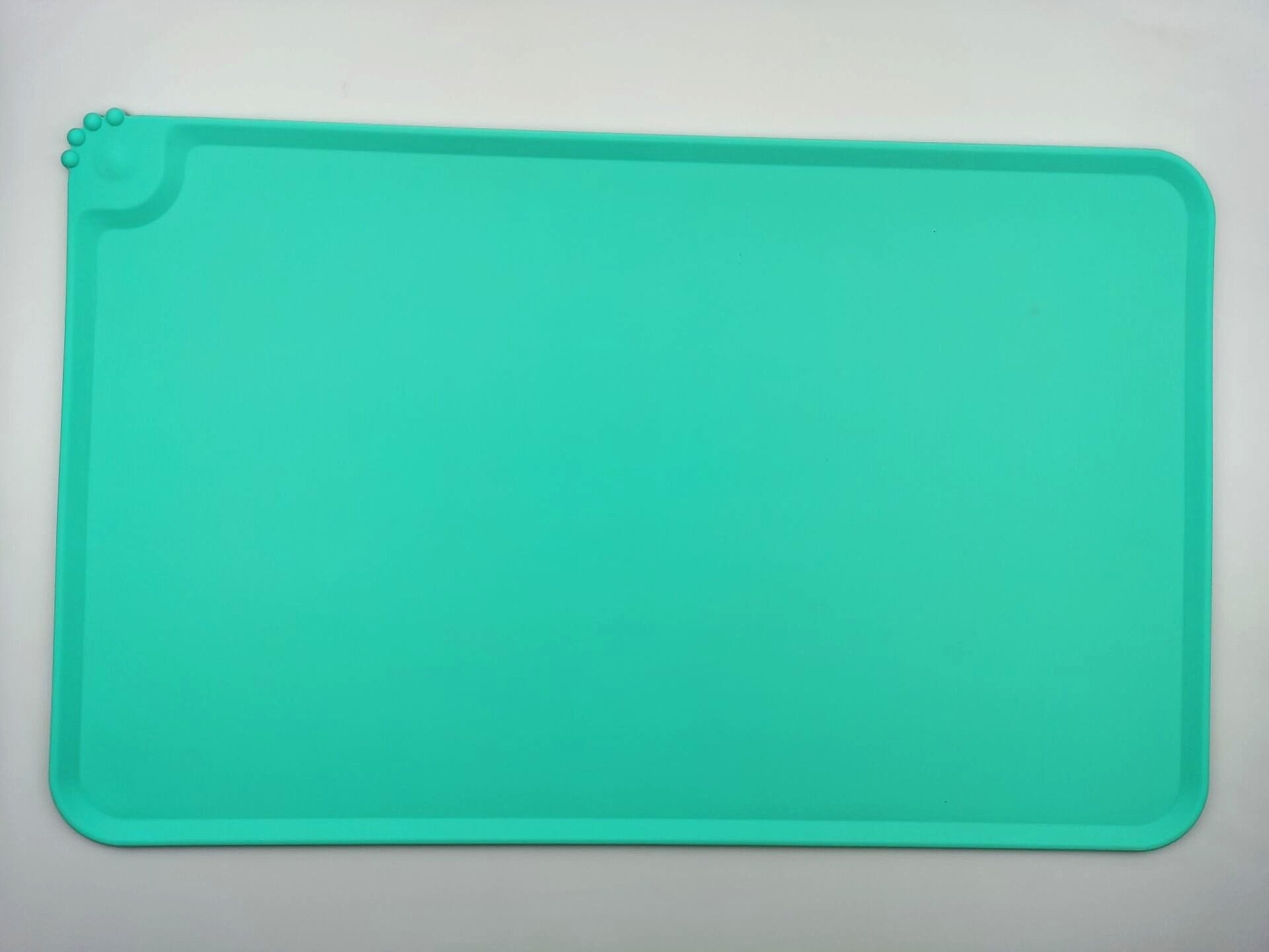 KFX-9012413 Non-Slip Silicone Pet Placemat for Dogs and Cats - Multiple Color Options Available
