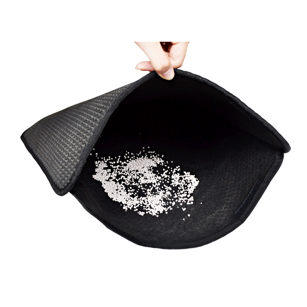 KFX-9013053 Waterproof Cat Litter Mat with Deep Holes, Nonslip EVA Material, Available in Small, Medium, Large Sizes
