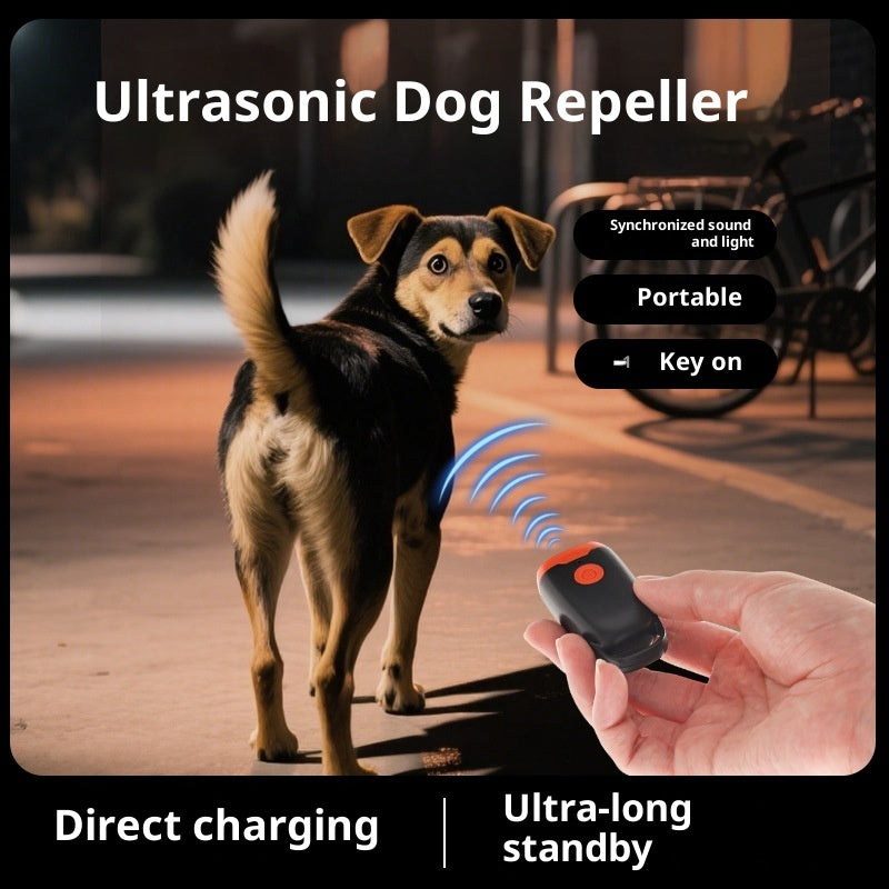 KFX-9013821 Ultrasonic Dog and Cat Training Device – Compact Bark Control for Outdoor Use