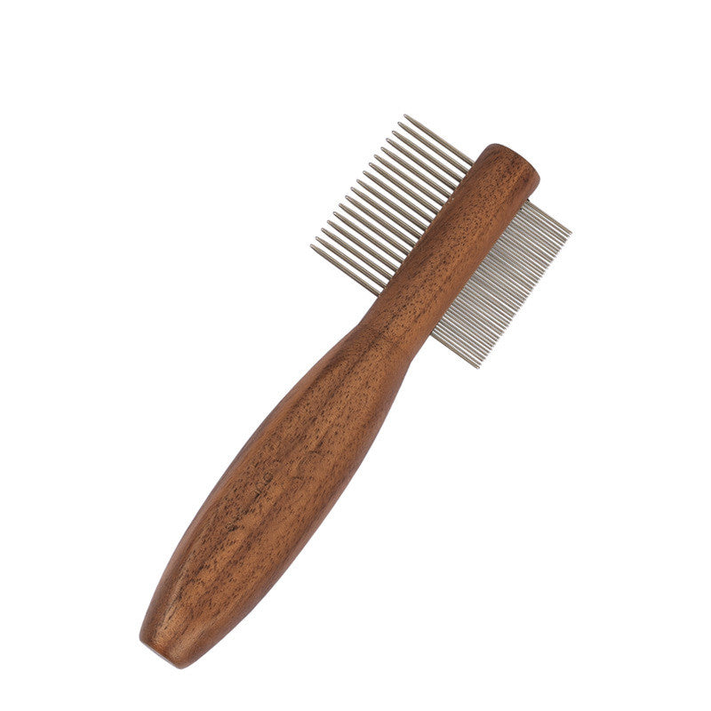 KFX-9017789 Pet Dog and Cat Grooming Knot Massage Comb Set with Nail Clippers and Storage Bucket