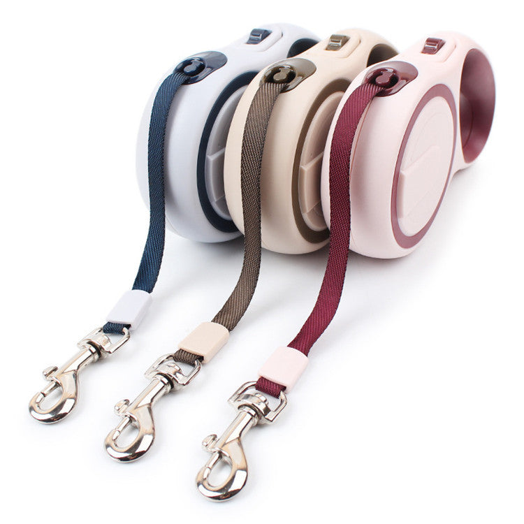 KFX-9021757 Telescopic Dog Traction Rope - Adjustable Length in Multiple Colors