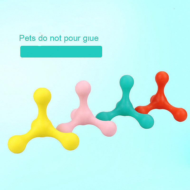 KFX-9028541 Interactive TPE Dog Chew Toy for Molar Relief and Puzzle Training
