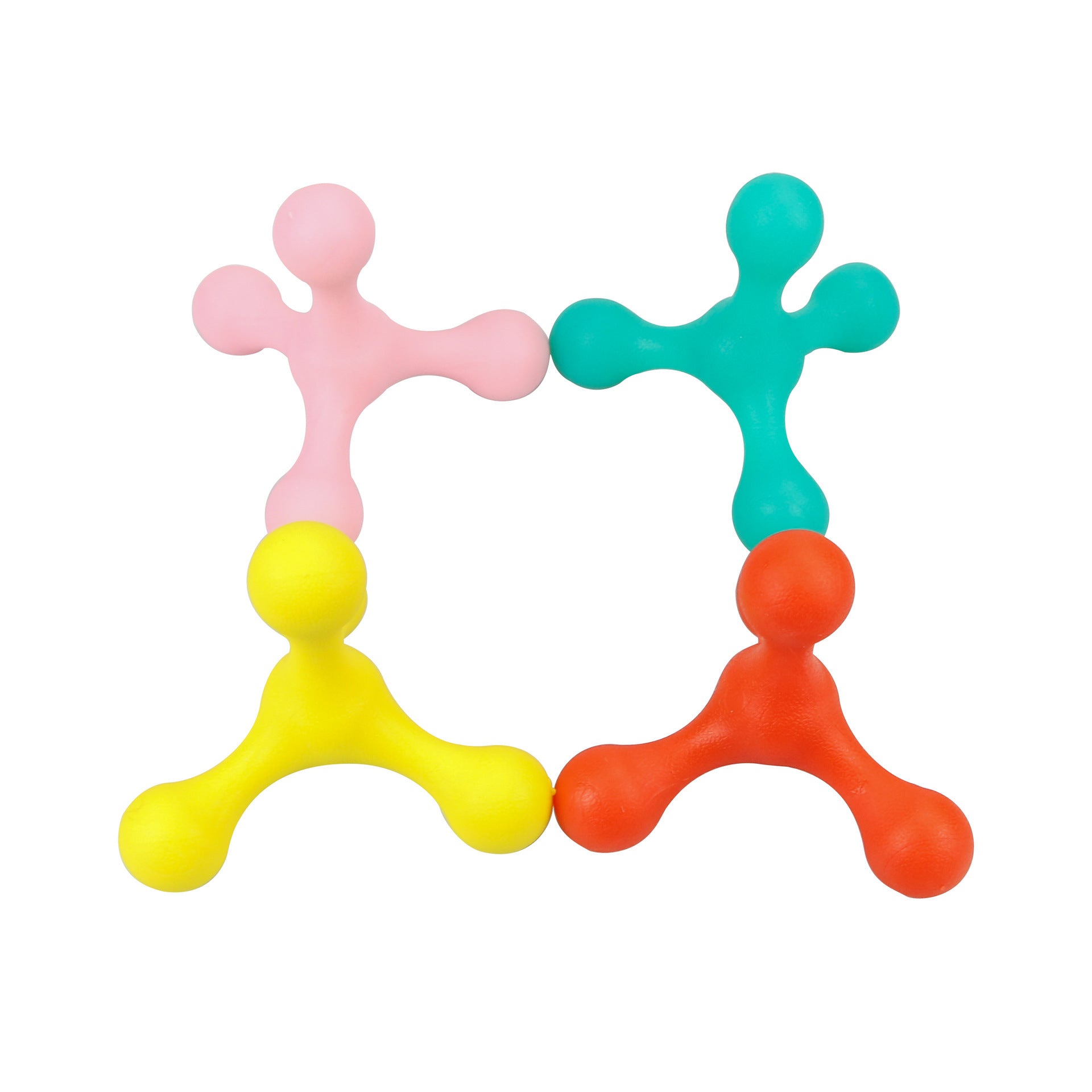 KFX-9028541 Interactive TPE Dog Chew Toy for Molar Relief and Puzzle Training
