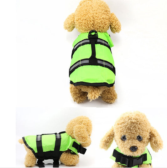 KFX-9031869 Dog Life Jacket for Safe Swimming - Available in Various Colors and Sizes
