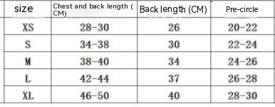 KFX-9033149 Trendy Gold Thread Polyester Jacket for Pets - XS to XL Sizes Available
