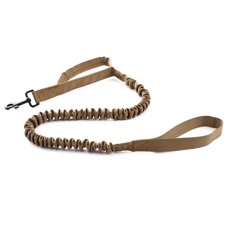 KFX-9033277 Adjustable Tactical Dog Leash and Collar Set for Medium and Large Dogs - Ideal for Walking and Training