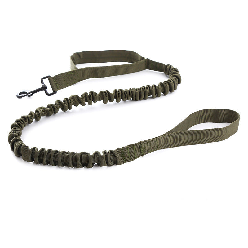 KFX-9033277 Adjustable Tactical Dog Leash and Collar Set for Medium and Large Dogs - Ideal for Walking and Training