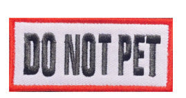 KFX-9034941 Canvas Velcro Patch Set - Embroidery Badges for Clothing & Luggage Accessories - 6 Pieces