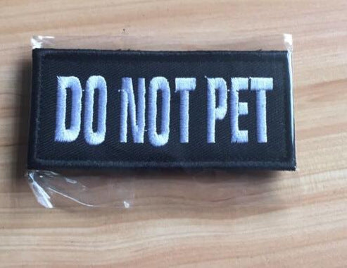 KFX-9034941 Canvas Velcro Patch Set - Embroidery Badges for Clothing & Luggage Accessories - 6 Pieces