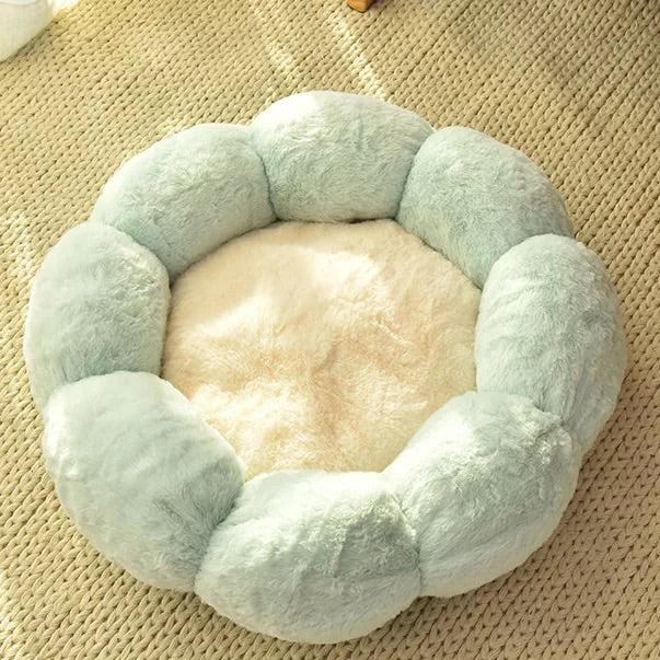 KFX-9037501 Cozy Plus Velvet Thick Round Cat Litter Kennel - Warm, Durable & Breathable Pet Nest