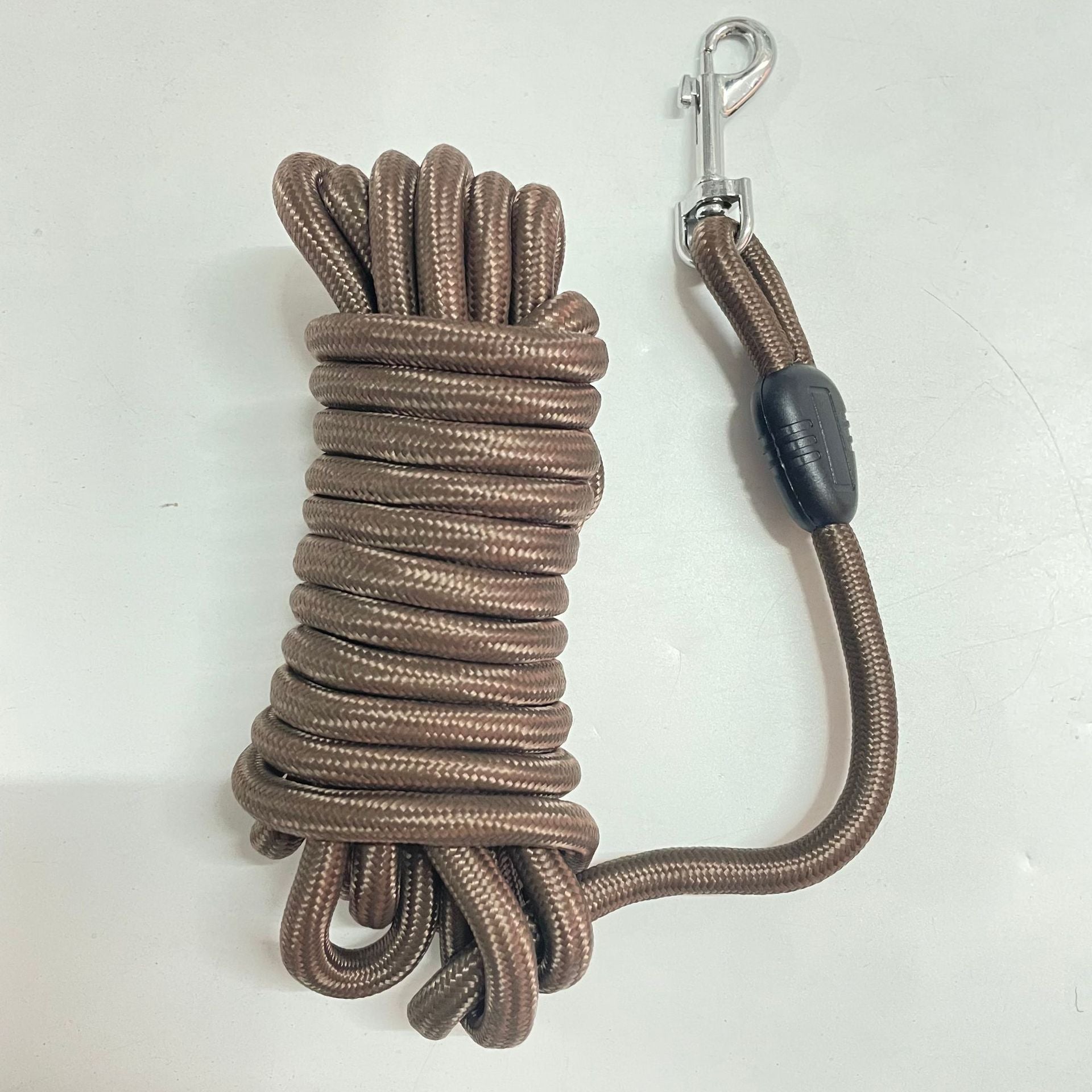 KFX-9039037 Durable Nylon Pet Training Traction Rope – Solid Color Options, Sizes 5m, 10m, 15m