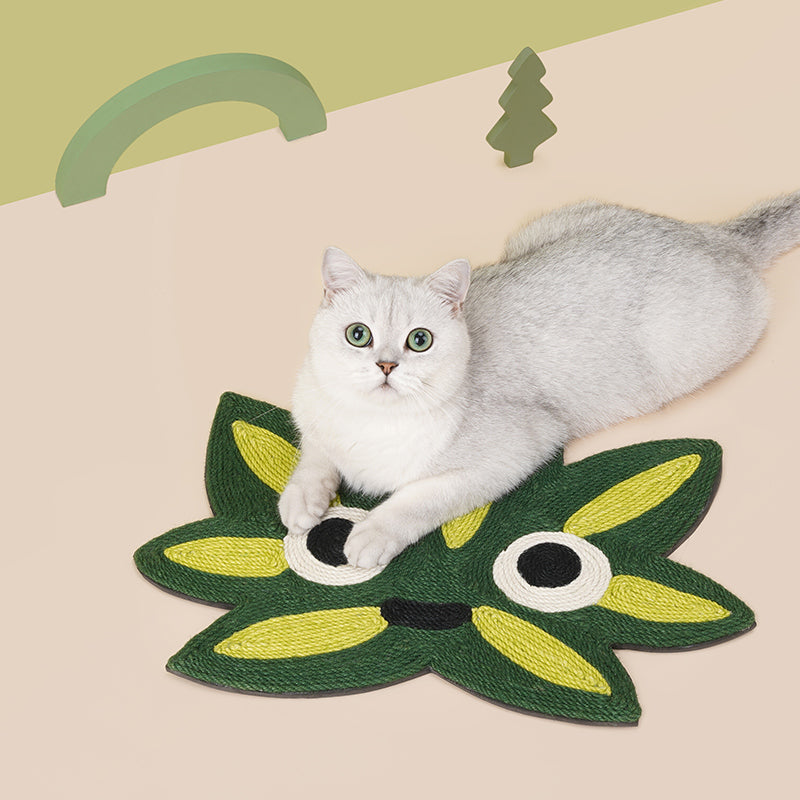 KFX-9039421 Cactus Cat Scratch Pad with Sisal Material for Sofa Protection and Claw Grinding