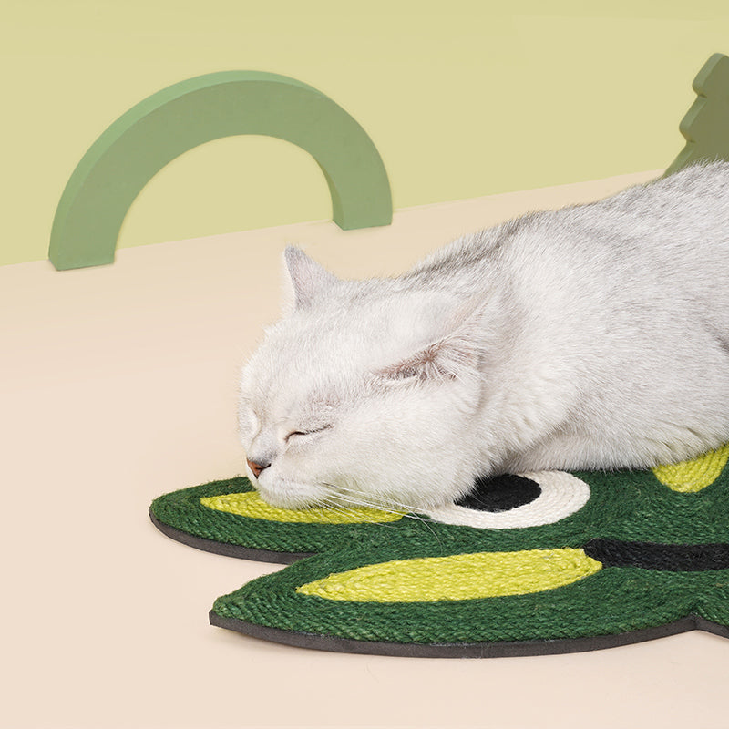 KFX-9039421 Cactus Cat Scratch Pad with Sisal Material for Sofa Protection and Claw Grinding