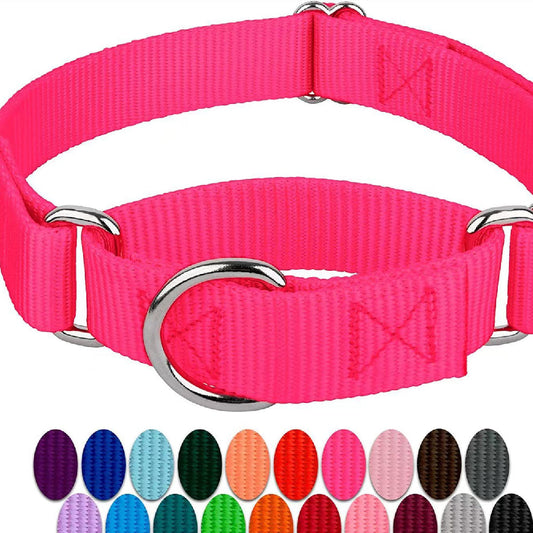 KFX-9041853 Adjustable Nylon Collar and Explosion-proof Dog Harness with Hand Holding Rope for Pets