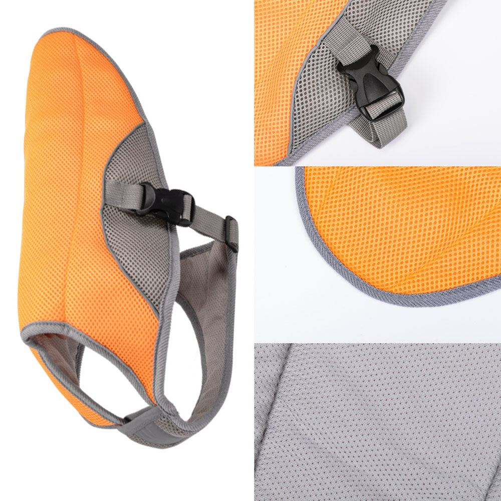KFX-9043389 Cooling Vest for Dogs - Breathable Mesh with Heat-Resistant Fabric, Suitable for Outdoor Activities