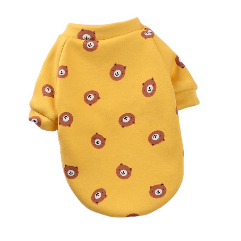 KFX-9044285 Warm Padded Pet Sweater for Autumn and Winter - Stylish Vest for Pets, Available in Multiple Sizes