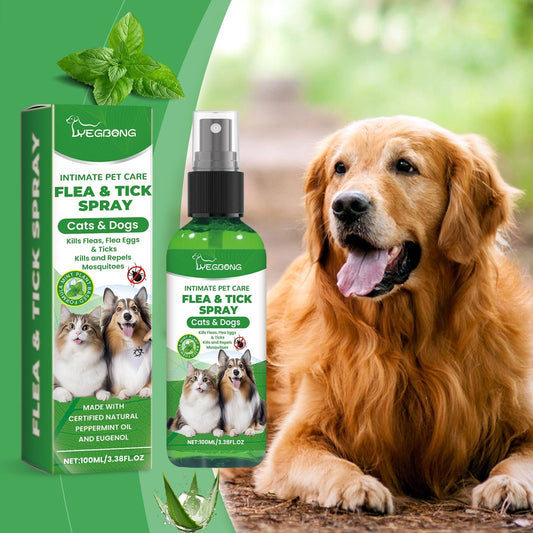 KFX-9046845 Gentle Daily Cleaning Care Solution for Dogs - 100ml Insect Repellent Spray