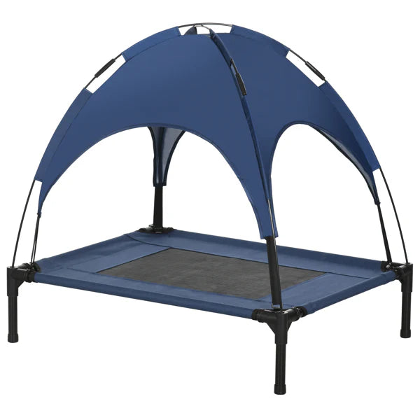 KFX-9046973 Elevated Dog Cot with Cooling Fabric for Comfort and Relaxation