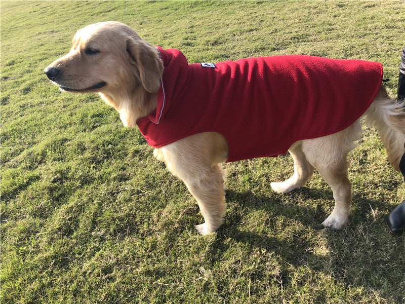 KFX-9047357 Cozy Polar Fleece Two-Sided Vest for Dogs - Autumn & Winter Pet Clothing