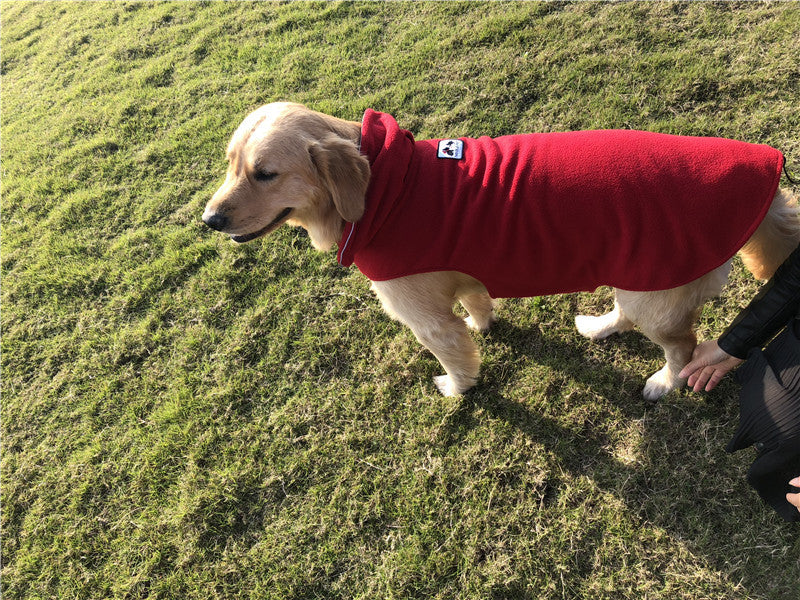 KFX-9047357 Cozy Polar Fleece Two-Sided Vest for Dogs - Autumn & Winter Pet Clothing