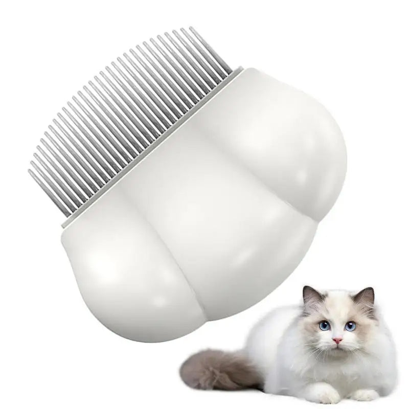 KFX-9050557 Universal Pet Grooming Comb for Dogs, Cats, and Rabbits - Detangling and Shedding Brush with Ergonomic Handle