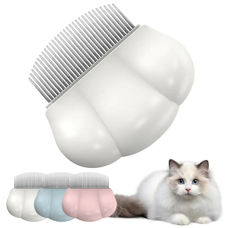 KFX-9050557 Universal Pet Grooming Comb for Dogs, Cats, and Rabbits - Detangling and Shedding Brush with Ergonomic Handle