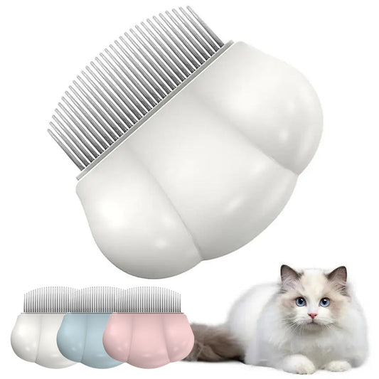 KFX-9050557 Universal Pet Grooming Comb for Dogs, Cats, and Rabbits - Detangling and Shedding Brush with Ergonomic Handle