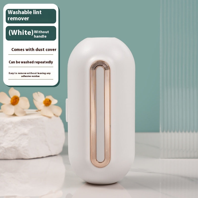 KFX-9056317 Portable Washable Hair Collector with Eco-Friendly Handle in Light Green and White Gold
