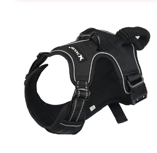 KFX-9059773 Durable Double Stack Pet Chest Strap with Wear-Resistant Fabric - Available in Multiple Colors and Sizes