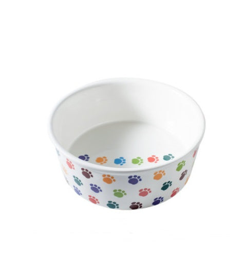 KFX-9060669 Ceramic Pet Bowls for Dogs and Cats - Sizes S, M, L Available