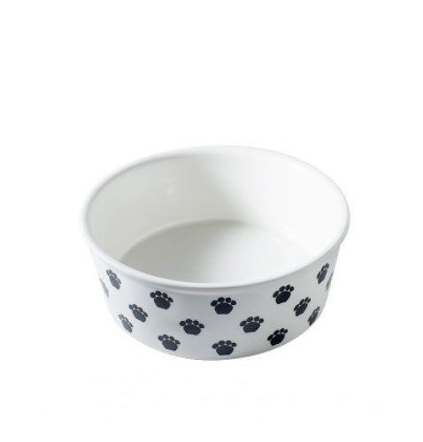 KFX-9060669 Ceramic Pet Bowls for Dogs and Cats - Sizes S, M, L Available