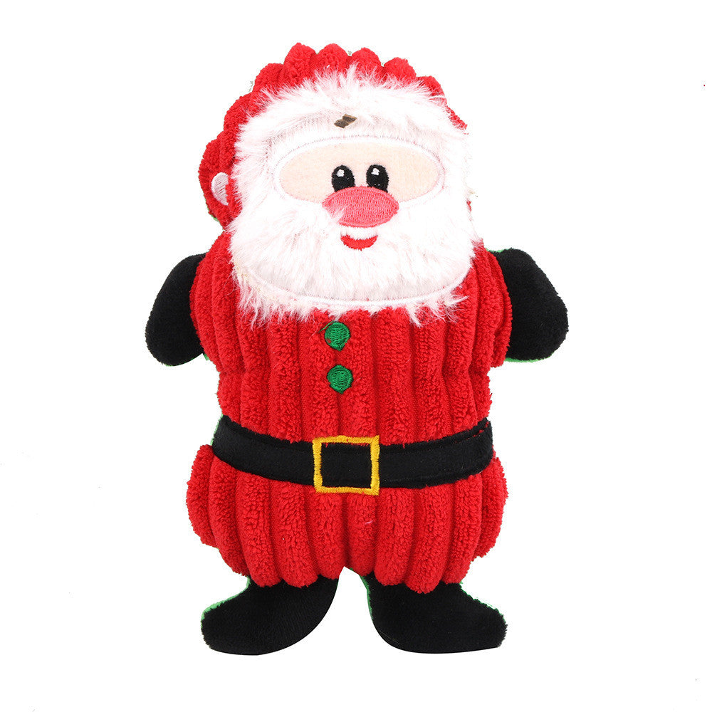 KFX-9067069 Plush Dog Toy with Sound Generator for Dental Health and Interactive Play