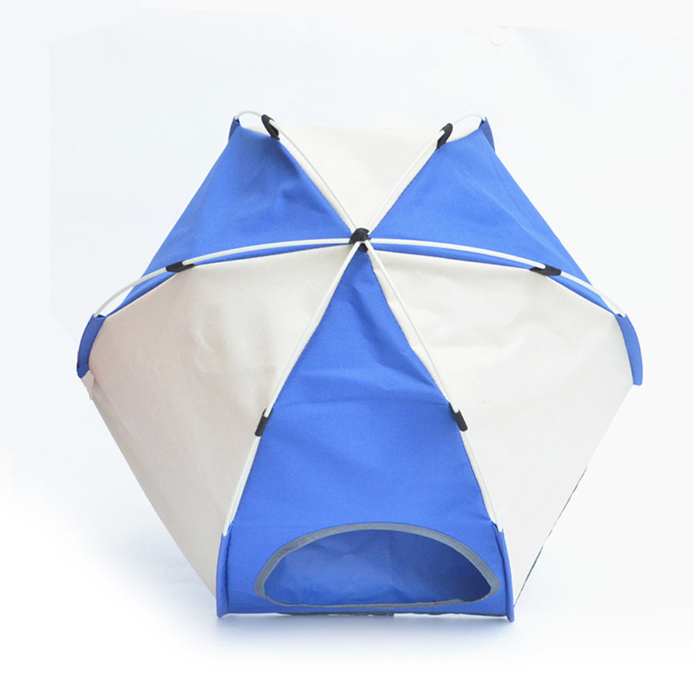 KFX-9071037 Hexagon Shaped Cloth Pet Tent Nest for Cozy Indoor Retreat